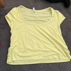 Free People Movement short sleeve workout top